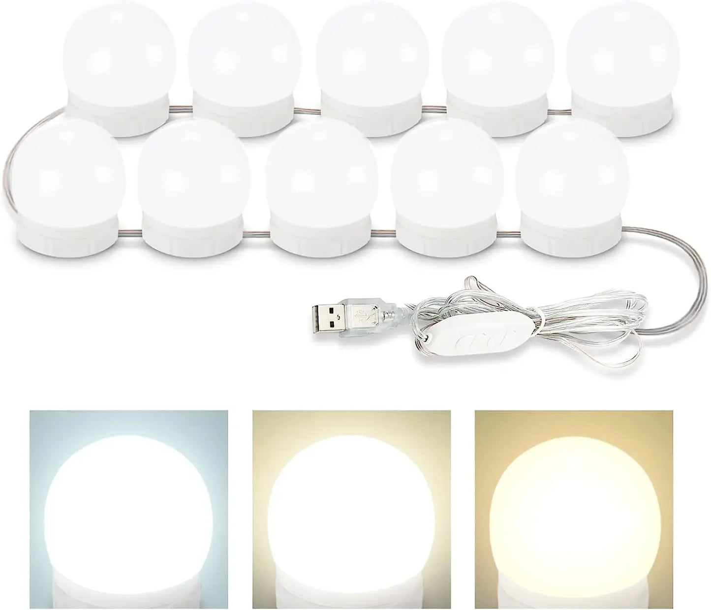 Halo Living - Hollywood Vanity Lights.
