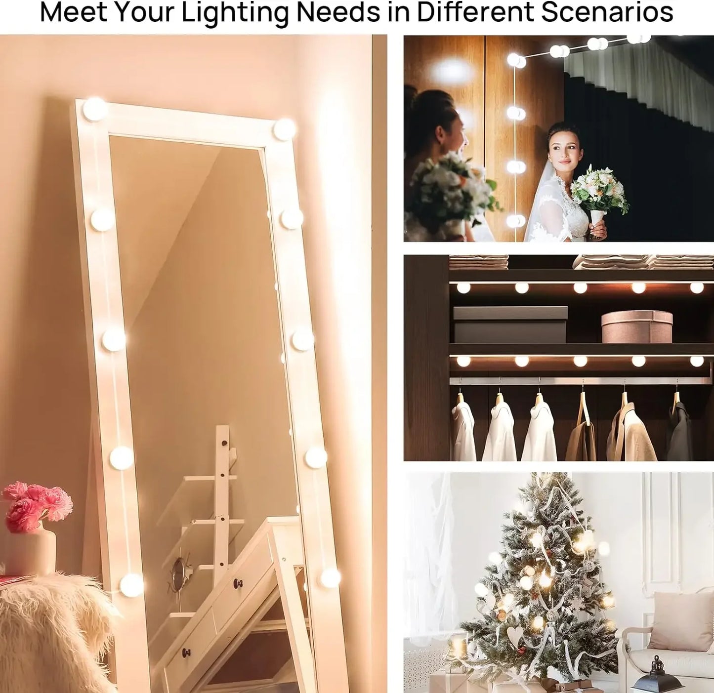 Halo Living - Hollywood Vanity Lights.
