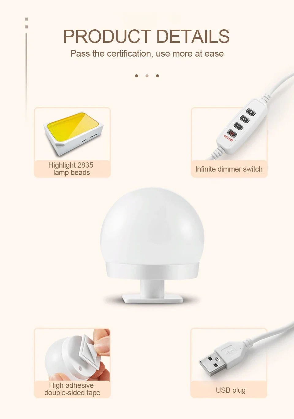 Halo Living - Hollywood Vanity Lights.