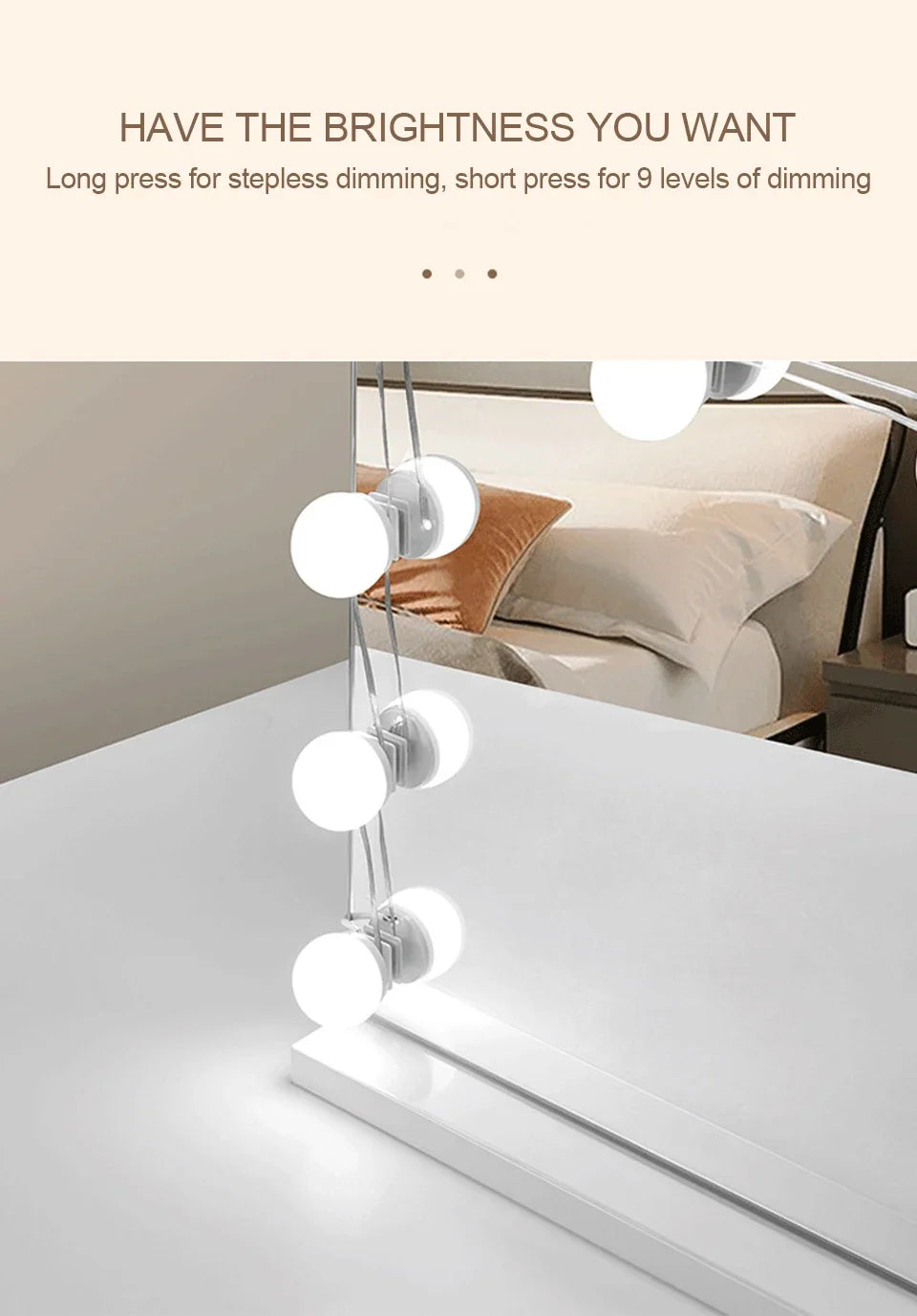 Halo Living - Hollywood Vanity Lights.
