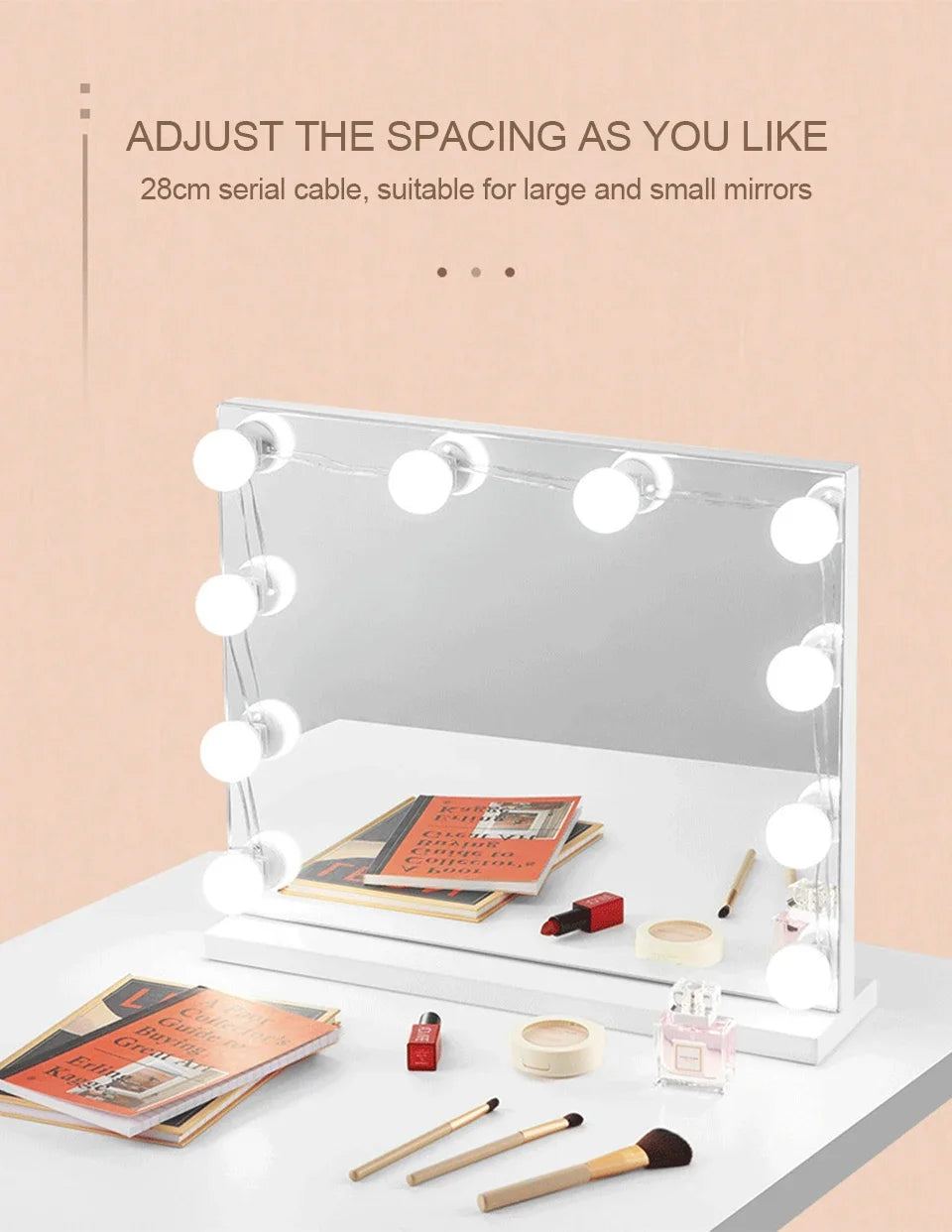 Halo Living - Hollywood Vanity Lights.