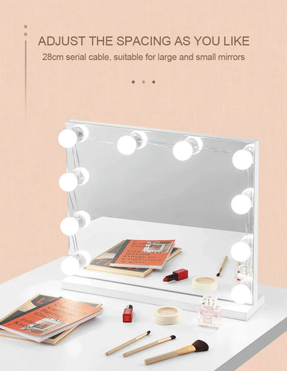 Halo Living - Hollywood Vanity Lights.